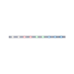 LED Strip MaxLED 250 RGBW, IP44 �Protecting Cover�, 24V DC, Silber, 100cm, 7W RGB+3000K 230lm