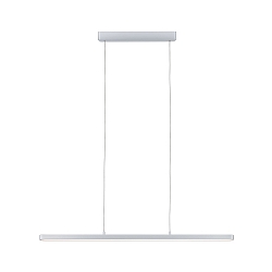 LED Pendelleuchte LENTO DIM, Up/Down, 230V, 42W 2700K 1800lm, dimmbar, Alu / Kunststoff, Chrom matt