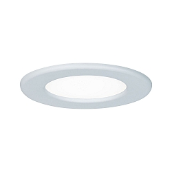 LED Recessed luminaire QUALITY PREMIUM PANEL LED, round, IP44, 1x6W, 4000K, 230V, 115mm, white