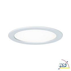 LED Recessed luminaire QUALITY PREMIUM PANEL LED, round, IP44, 1x18W, 4000K, 230V, 220mm, white