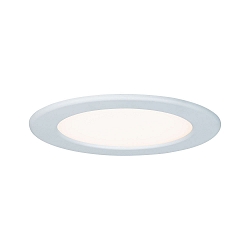 LED Recessed luminaire QUALITY PREMIUM PANEL LED, round, IP44, 1x12W, 2700K, 230V, 170mm, white