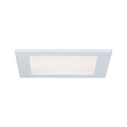 LED Recessed luminaire QUALITY PREMIUM PANEL LED, square, IP44, 1x12W, 2700K, 230V, 165x165mm, white