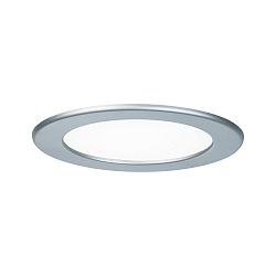 LED Recessed luminaire QUALITY PREMIUM PANEL LED, round, IP44, 1x12W, 4000K, 230V, 170mm, chrome matt