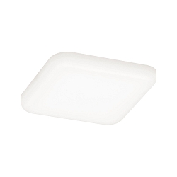 LED Einbau-Panel VELUNA VariFit IP44, Eckig, Kunststoff satin, 7.5 x 7.5cm, 4.5W 4000K 400lm
