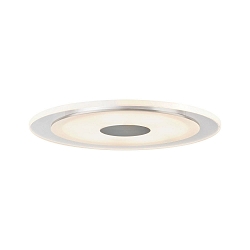 Paulmann Recessed luminaires set Premium Line LED Whirl, 6W aluminum, satined, set of 3