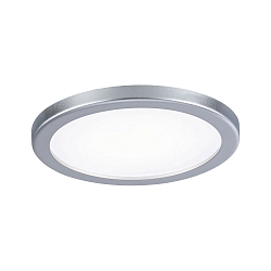 LED Recessed Panel AERO VariFit, round, IP44, � 23cm, 18W 4000K, chrome matt
