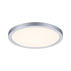 LED Recessed Panel AERO VariFit DIM, round, IP44, � 17.5cm, 15W 3000K, 3-step dimmable, chrome matt
