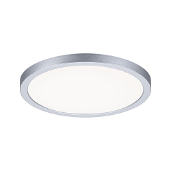 LED Recessed Panel AERO VariFit DIM, round, IP44, � 17.5cm, 15W 4000K, 3-step dimmable, chrome matt