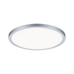 LED Einbau-Panel AREO VariFit 3-STEP-DIM, IP44/20, rund, � 23cm, dimmbar mit Lichtschalter, 18W 4000K 1400lm, chrom matt