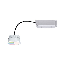 LED Retrofit-Modul COIN ZigBee RGBW, � 5.1cm, 230V, 5.2W RGB+warmwei� 400lm 100�, dimmbar, Satin