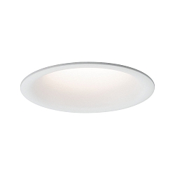 LED Einbauleuchten-Set CYMBAL COIN, IP44, starr, blendfrei, 230V , 6.8W 2700K 530lm 38�, Wei� matt