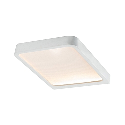 2er-Set LED M�belleuchte VANE, eckig, 10.5x14cm, 15VA, 230V/12V, 2x 6.7W 2700K 450lm, wei� matt