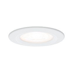 Paulmann Recessed luminaire Nova, IP44, round, set of 1, excl. lamp, max. 35W, GU10