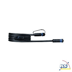 Plug&Shine Kabel IP68 mit 3 Anschlussbuchsen Schwarz, 2m