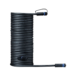Plug&Shine Kabel IP68 mit 3 Anschlussbuchsen Schwarz, 10m