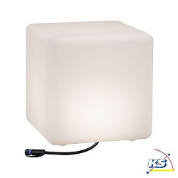 Paulmann Plug & Shine Light object Cube IP67 3000K 24V, 6,5W, 575lm, 30cm edge length