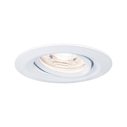 LED Recessed luminaire NOVA MINI with Module COIN, swivelling, 4W 2700K 310lm, white matt