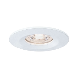 LED Recessed luminaire NOVA MINI with Module COIN, IP44, fixed, 4W 2700K 310lm, white matt