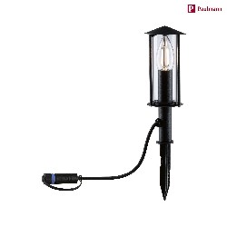 Outdoor Plug & Shine LED Pollerleuchte CLASSIC MINI, IP44, 22cm, 24V, inkl. E14 LED-Filament 2W 3000K 160lm, Anthrazit