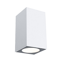 LED Au�enwandleuchte FLAME, IP44, Up or Down, 1-flammig, 230V, schaltbar, Aluminium, 5.2W 3000K 320lm 75�, wei�