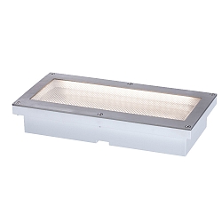 floor recessed luminaire BRICK LED with motion detector IP67, aluminium, grey 
