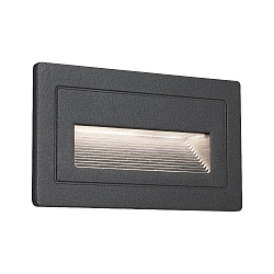 outdoor recessed luminaire LONG IP44, black 