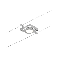 wire luminaire MACLED, chrome, chrome matt 