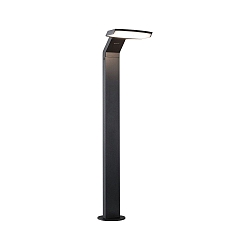 bollard light ZERENA with sensor, sea-air resistant IP44, anthracite 