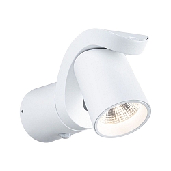 LED Outdoor Wandleuchte CUFF PIR, 230V, 12,5W, 3000K, 700lm, IP44, mit Lichtsensor, wei�