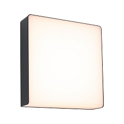 LED Outdoor Wandleuchte AZALENA PIR, 230V, 10W, 3000K, 700lm, IP44, mit Lichtsensor, anthrazit
