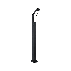 LED Outdoor Pollerleuchte MERANO PIR, 230V, 16W, 3000K, 850lm, IP44, mit Lichtsensor, anthrazit