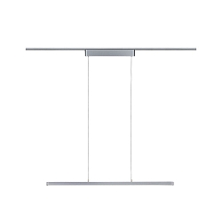 1-phase pendant luminaire URAIL ZIGBEE LENTO tunable white, ZigBee controllable LED IP20, chrome matt dimmable