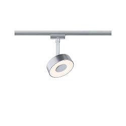 LED 1-Phasen Schienenspot URAIL CIRCLE, 1x5W, 3000K, 160lm, IP20, dimmbar, chrom matt