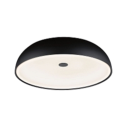 LED Deckenleuchte JARON, 40cm, 230V, 30W, 2700K, 1900lm, 3-Step-Dim, IP20, schwarz