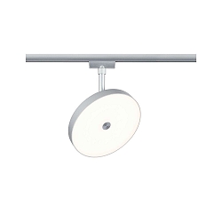 LED 1-Phasen Strahler HILDOR URail, 230V, 15W, 3000K, 850lm, 3-Step-Dim, IP20, chrom matt