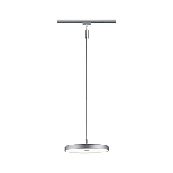 LED 1-Phasen Pendelleuchte HILDOR URail, 230V, 15W, 3000K, 850lm, 3-Step-Dim, IP20, chrom matt