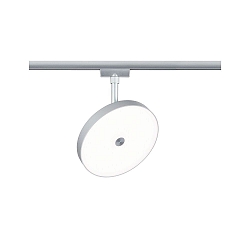 LED 1-Phasen Strahler HILDOR URail, 230V, 15W, 4000K, 850lm, 3-Step-Dim, IP20, chrom matt