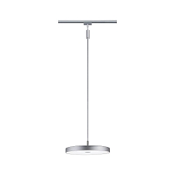 LED 1-Phasen Pendelleuchte HILDOR URail, 230V, 15W, 4000K, 850lm, 3-Step-Dim, IP20, chrom matt