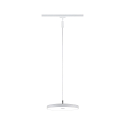 LED 1-Phasen Pendelleuchte HILDOR URail, 230V, 15W, 4000K, 850lm, 3-Step-Dim, IP20, wei� matt