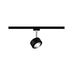 LED Spot URail ALDAN, 9W, 4000K, dimmbar, schwarz matt, schwarz