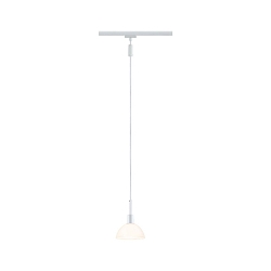 1-Phasen Pendelleuchte URAIL SARRASANI, 230V, E14 max. 20W, Wei� / Opales Glas