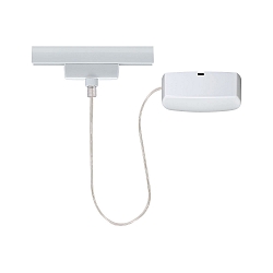 Zubeh�r f�r 1-Phasen-Schienensystem URAIL - Stromeinspeisung, 230V, max. 1000W, Kabel 50cm, wei�