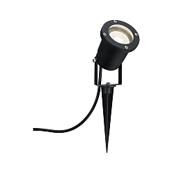 LED Outdoor Spie�strahler GARDEN SPOTLIGHT, 230V, GU10, 3,5W, 3000K, 230lm, IP65, schwarz