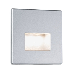LED Wandeinbauleuchte EDGE QUADRO, 1.2W 2700K 100lm, Chrom matt