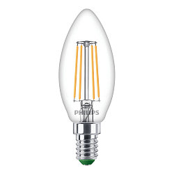 LED Filament Kerzenform MASTER LEDCandle ND DIM B35 CL GUE, E14, 2.3W 2700K 485lm 300�, schaltbar