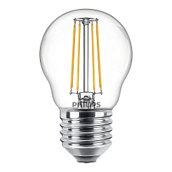 LED Lampe CorePro LEDLuster, P45, E27, 4,3W, klar