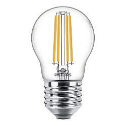 LED Lampe CorePro LEDLuster, P45, E27, 6,5W, klar