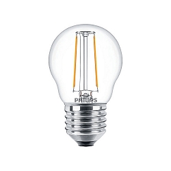 LED Lampe CorePro LEDLuster, P45, E27, 2W, klar