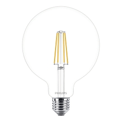 LED Lampe MASTER Value LEDbulb, G120, E27, 5,9W, 2700K, klar, dimmbar