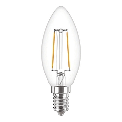 LED Lampe CorePro LEDcandle, B35, E14, 2W, 2700K, klar